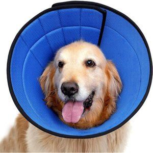 Dog Cone for Large Dogs, Comfortable Recovery Collar  (6(Neck: 12.5-15.5")